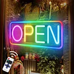 OPEN neon sign